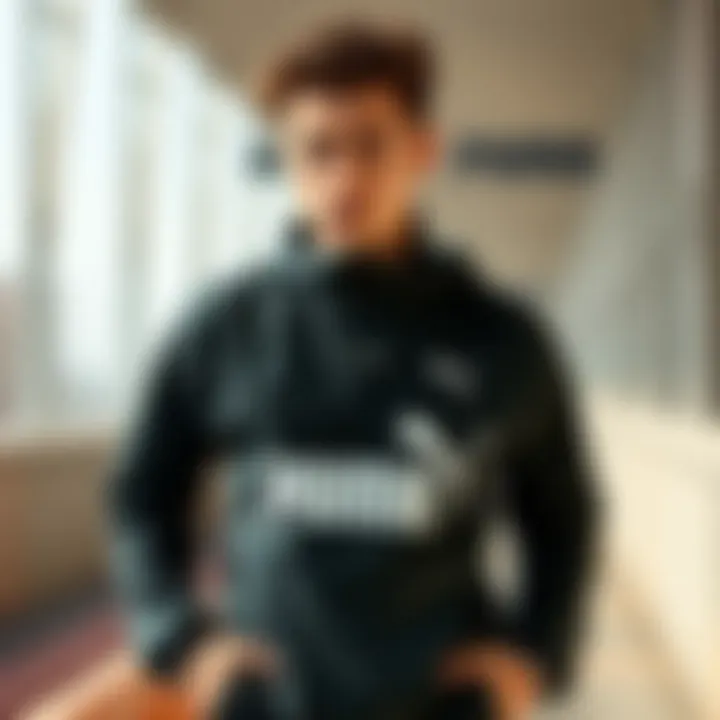 Trendy sports outfit combinations inspired by Puma Runtamed