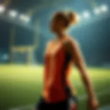 Illustration depicting the impact of refined carbohydrates on athletic performance