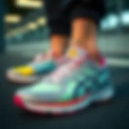 Diverse running shoes showcasing various designs and features for optimal performance