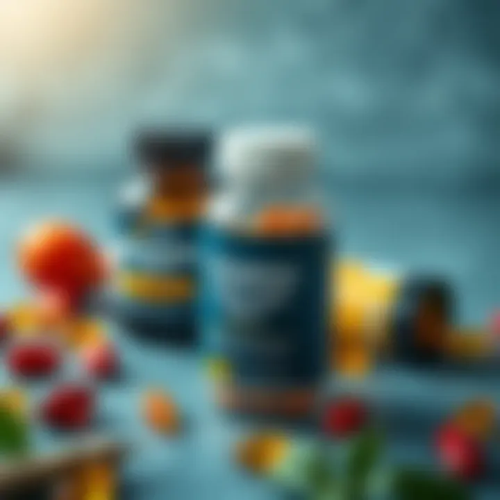 Vitamins supporting hair health