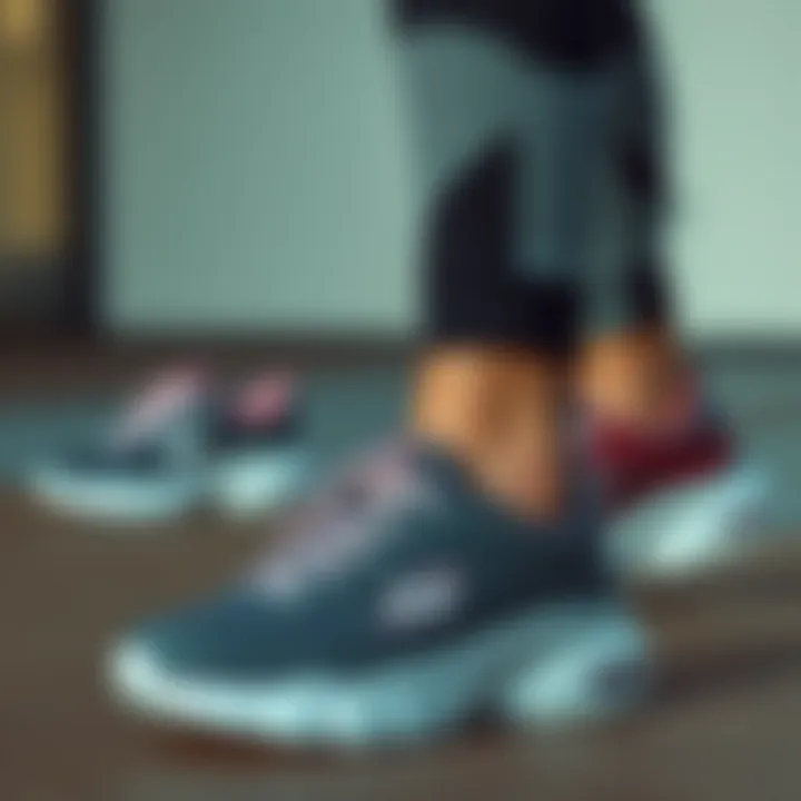 Variety of styles offered by Skechers for active women