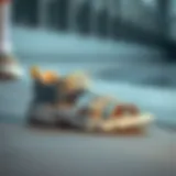 Sleek design of Skechers sport sandals showcasing modern aesthetics