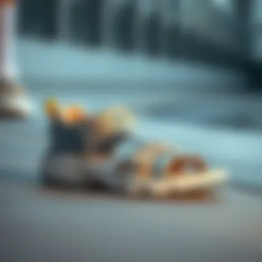 Sleek design of Skechers sport sandals showcasing modern aesthetics