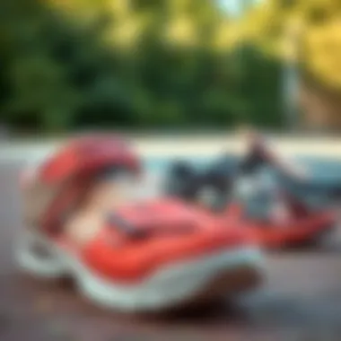 A variety of styles offered by Skechers sport sandals