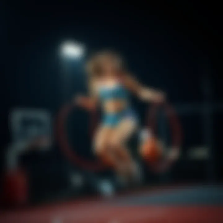 Jump rope workout for heart health