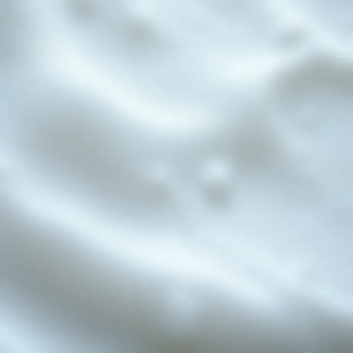 Close-up View of Foam Cleaner's Texture Close-up of foam texture for cleaning