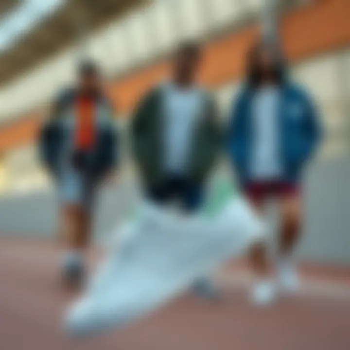 Fashion versatility of Stan Smith Bonega 2B paired with various outfits