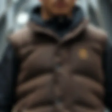 High-quality materials used in Timberland vests