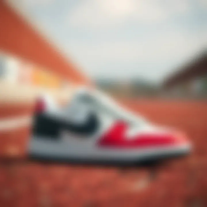 A timeline illustrating the evolution of the Nike brand