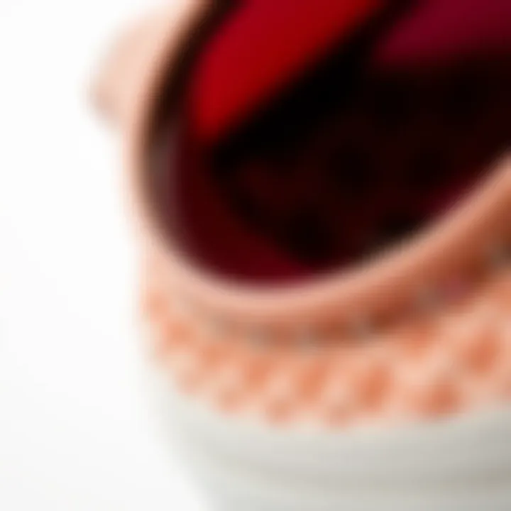 Detail of materials used in Vans eyewear