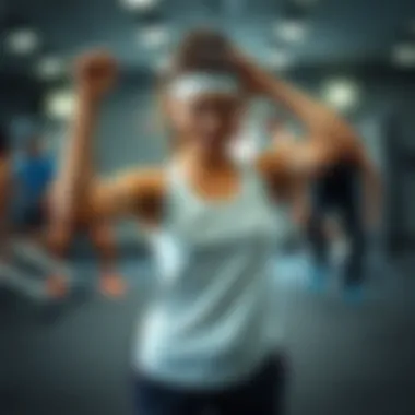 Variety of exercises to achieve fitness goals