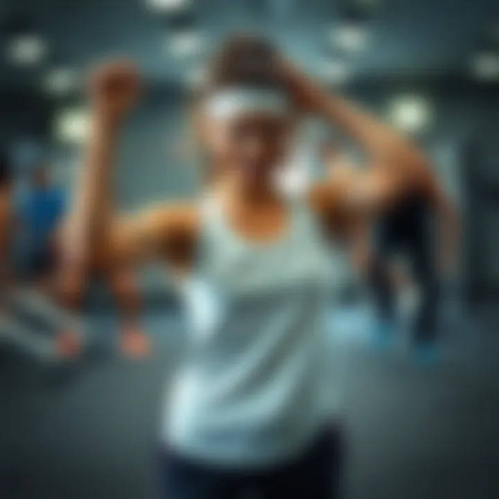 Variety of exercises to achieve fitness goals