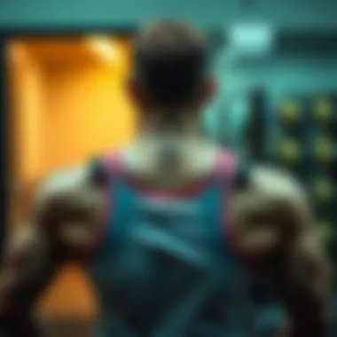 Variety of upper back exercises illustrated