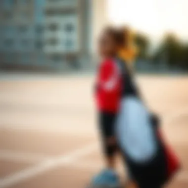 Enthusiast showcasing an affordable sports outfit