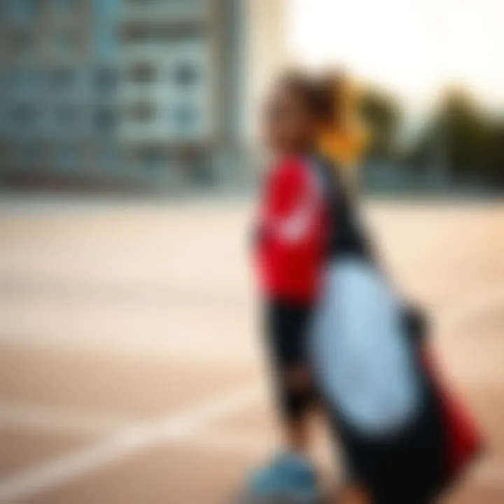 Enthusiast showcasing an affordable sports outfit