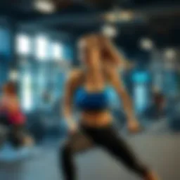 Dynamic cardio workout session