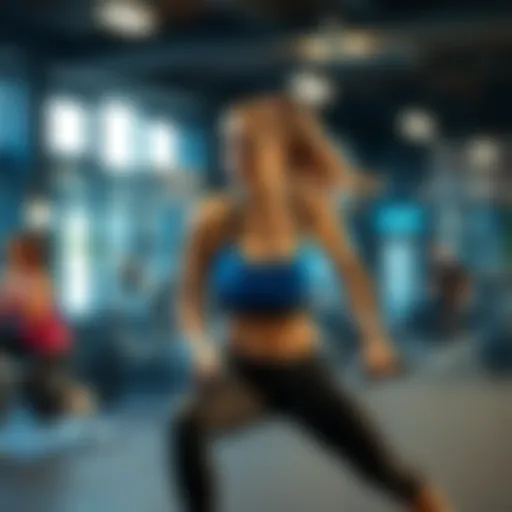 Dynamic cardio workout session