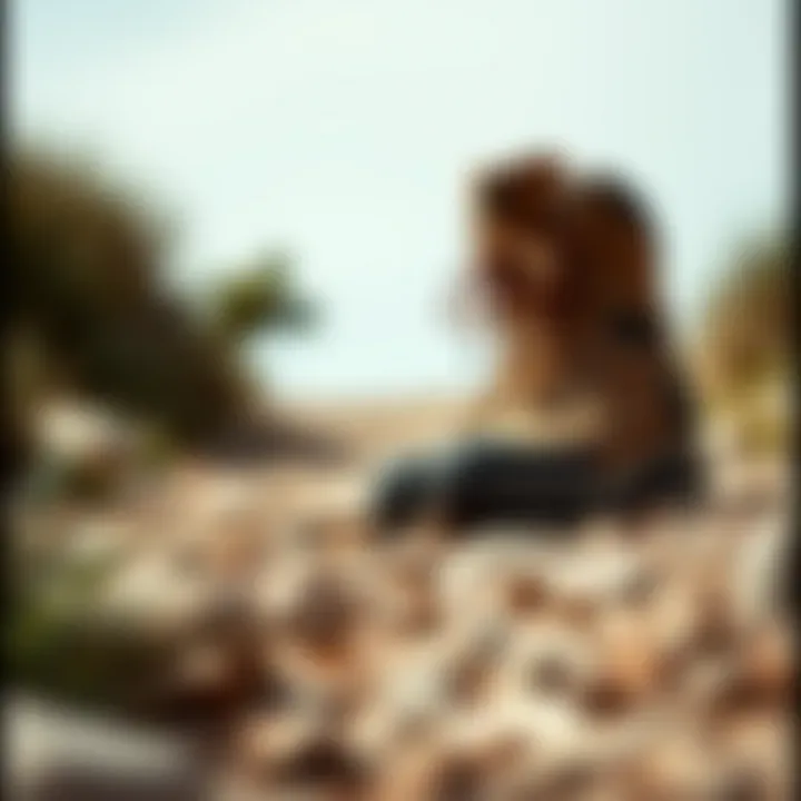 A pair of stylish hiking boots on a rocky trail